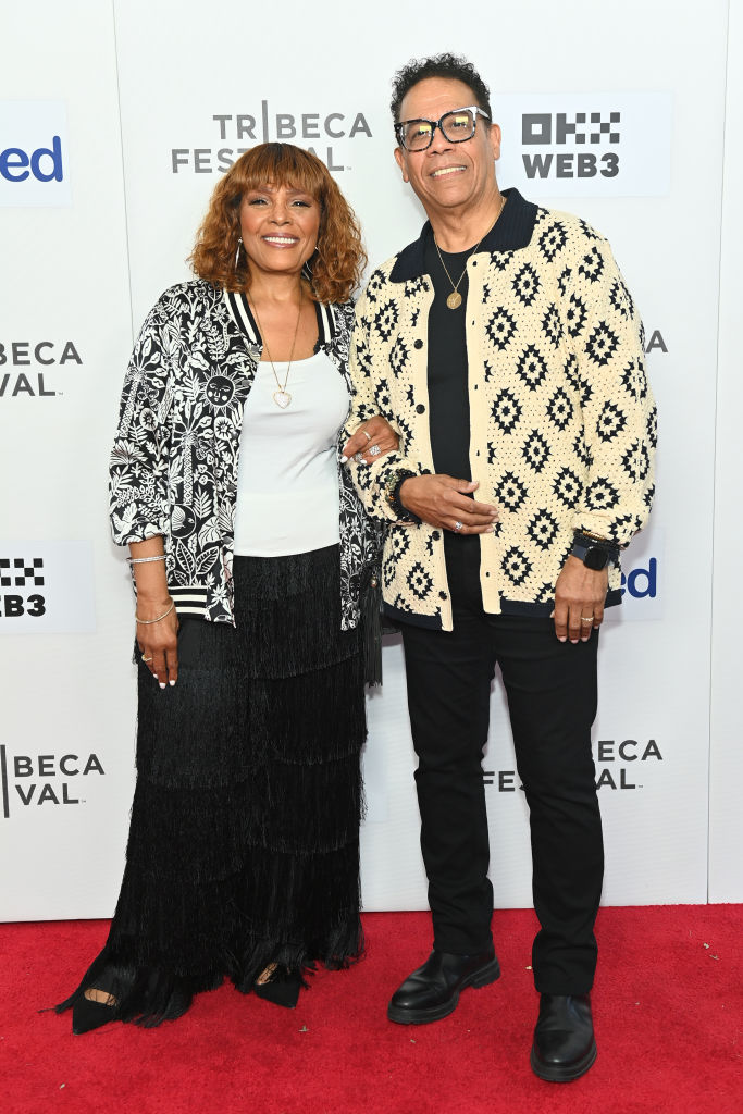 DAY 8: Robin Clark and Carlos Alomar at the 'Luther: Never Too Much' premiere