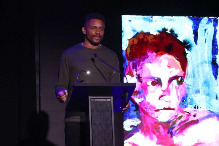 DAY 8: Nnamdi Asomugha at the Tribeca Festival Awards Ceremony