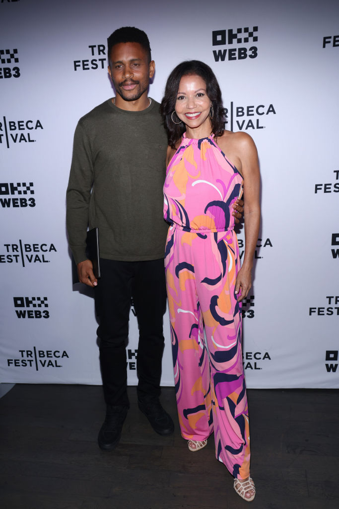 DAY 8: Nnamdi Asomugha and Gloria Reuben at the Tribeca Festival Awards Ceremony