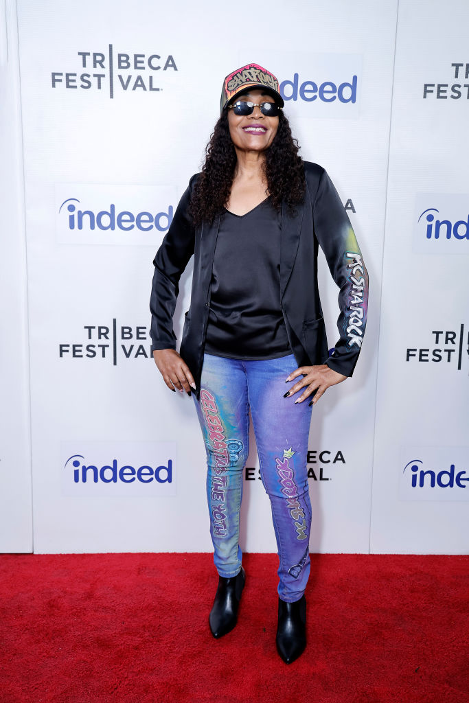 DAY 9: The one and only MC Sha Rock at the 'Beat Street' 40th Anniversary screening