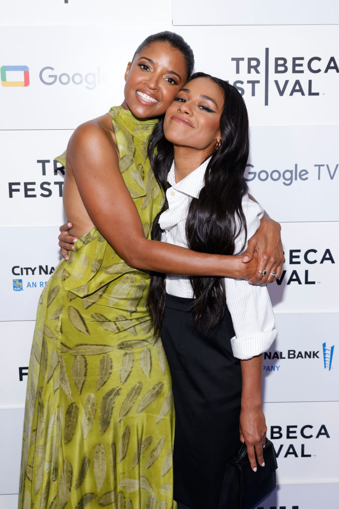 DAY 10: Renée Elise Goldsberry and Ariana DeBose at the 'Satisfied' premiere