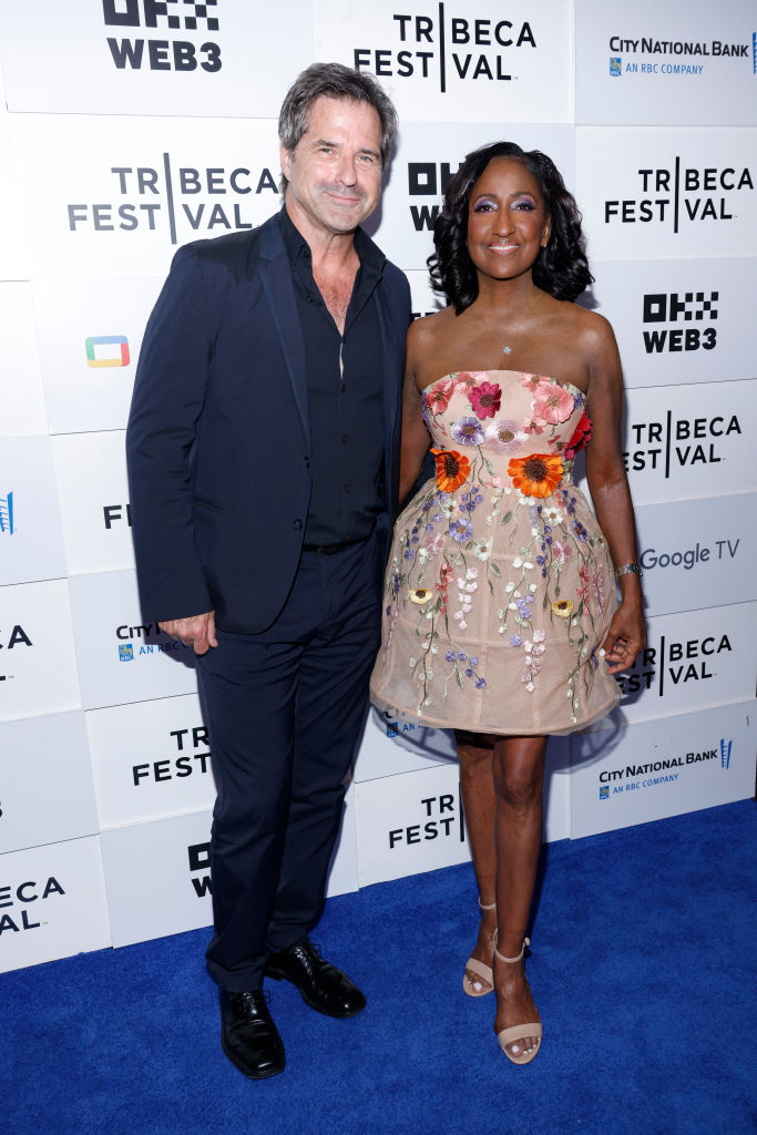 DAY 10: Don Wildman and Melissa Haizlip at the 'Satisfied' premiere