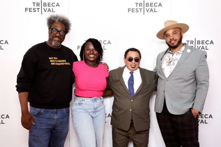 DAY 10: W. Kamau Bell, Aramide Tinubu, Donald Bogle and Justin Simien at the 'Hollywood Black' premiere