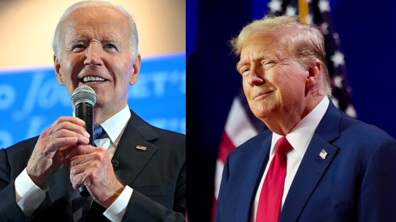 Trump and Biden