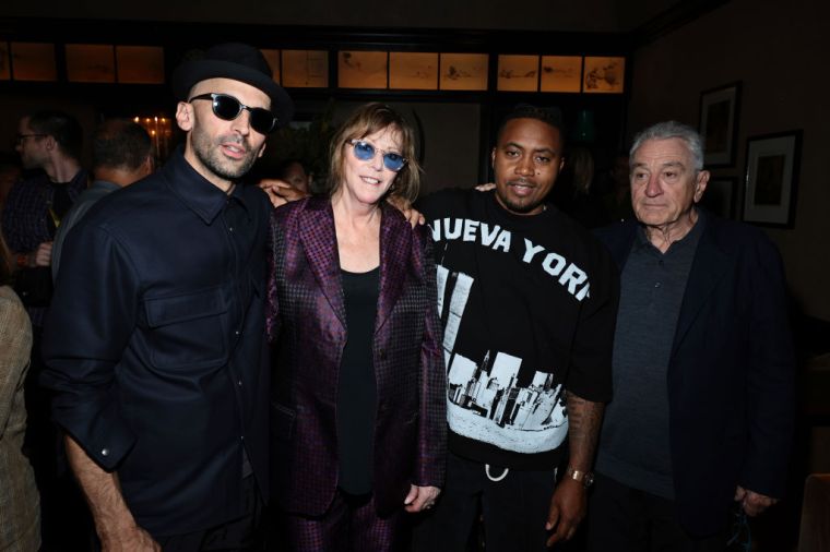 JR, Jane Rosenthal, Nas and Robert De Niro