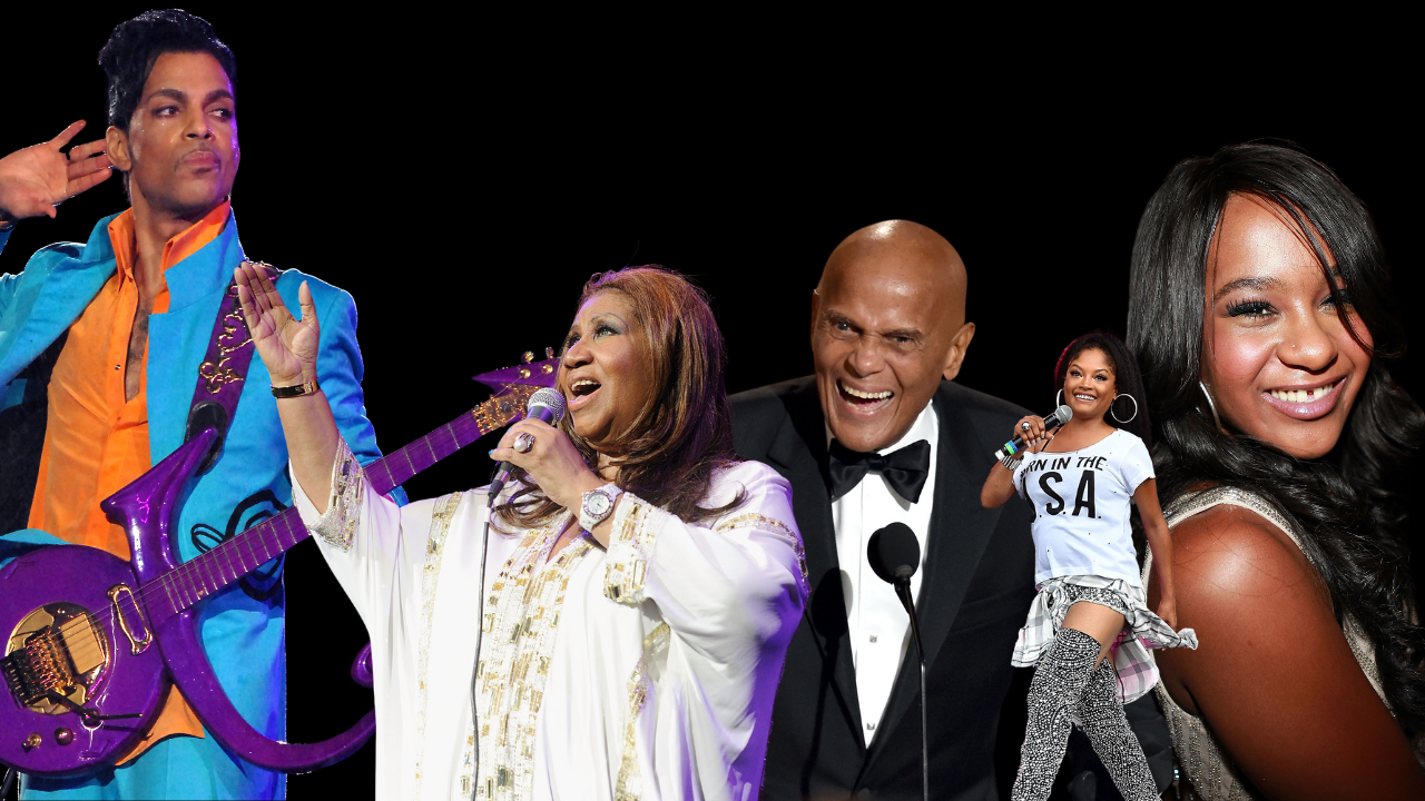 Image of black singers who died from 2014-2024