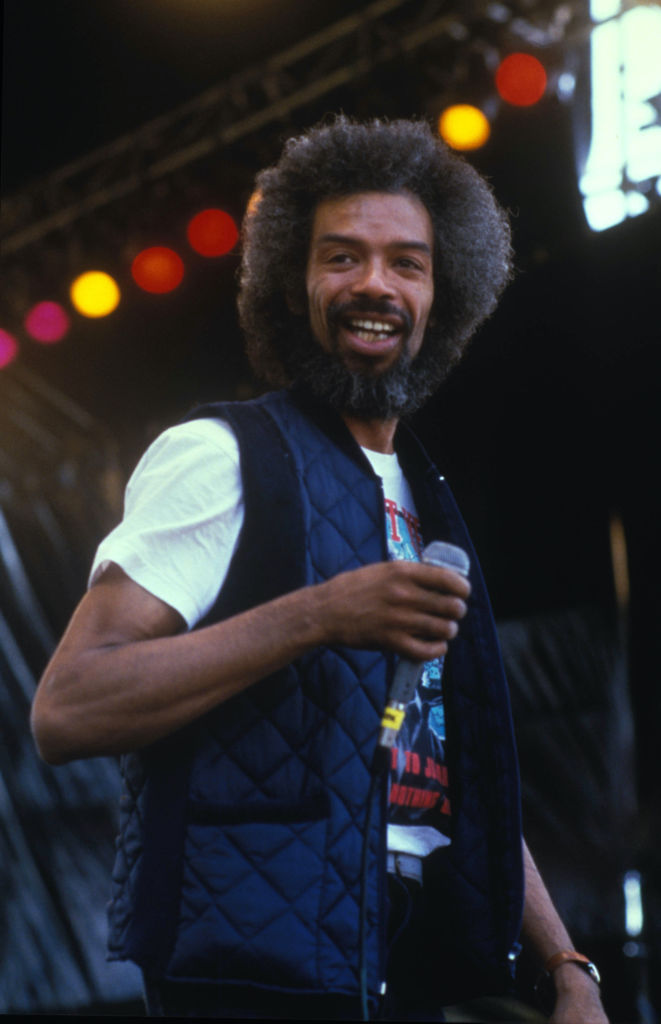 Gil Scott-Heron At The Artists Against Apartheid Festival