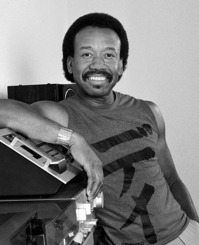 Singer Maurice White at Home