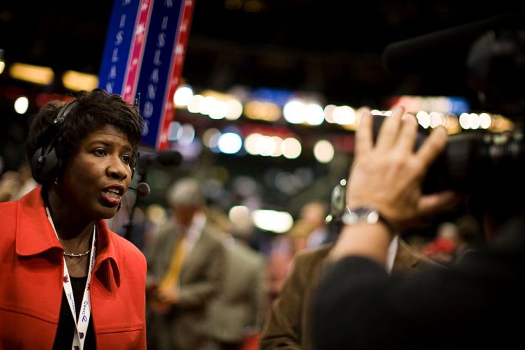 USA - 2008 Presidential Election - Gwen Ifill at the DNC