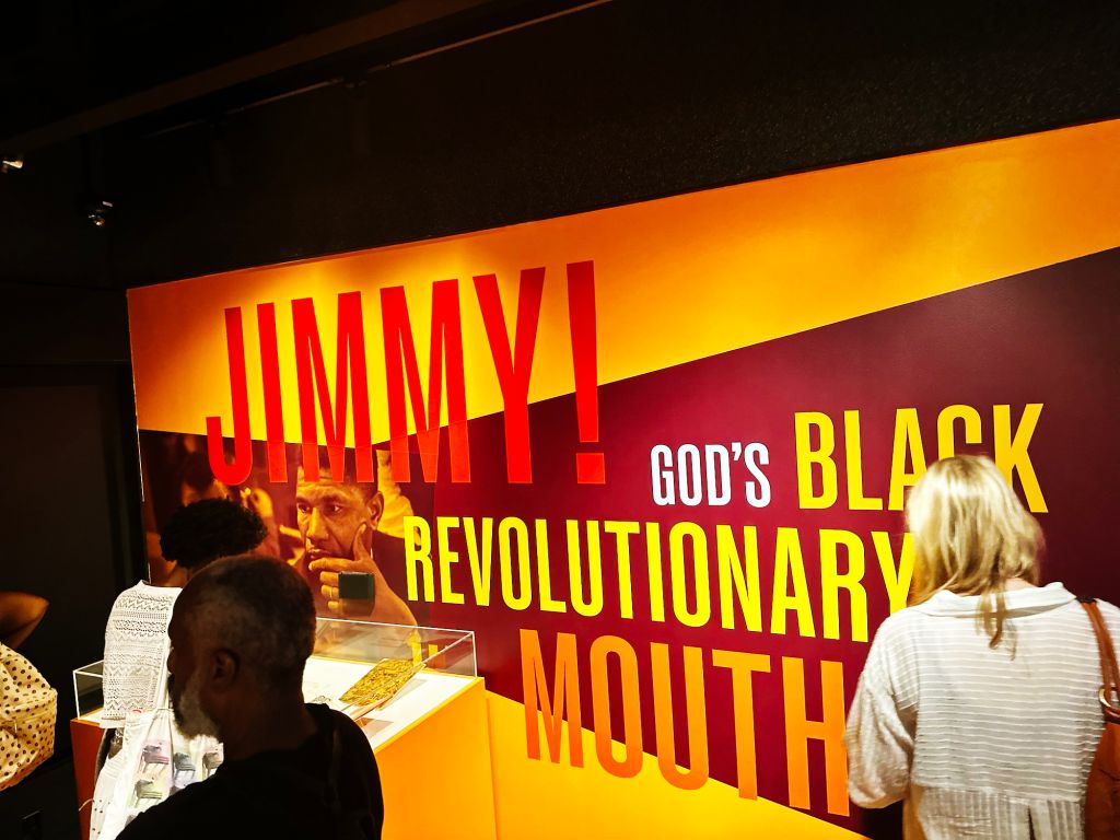 'JIMMY! God's Black Revolutionary Mouth' Exhibition at the Schomburg Center in Harlem