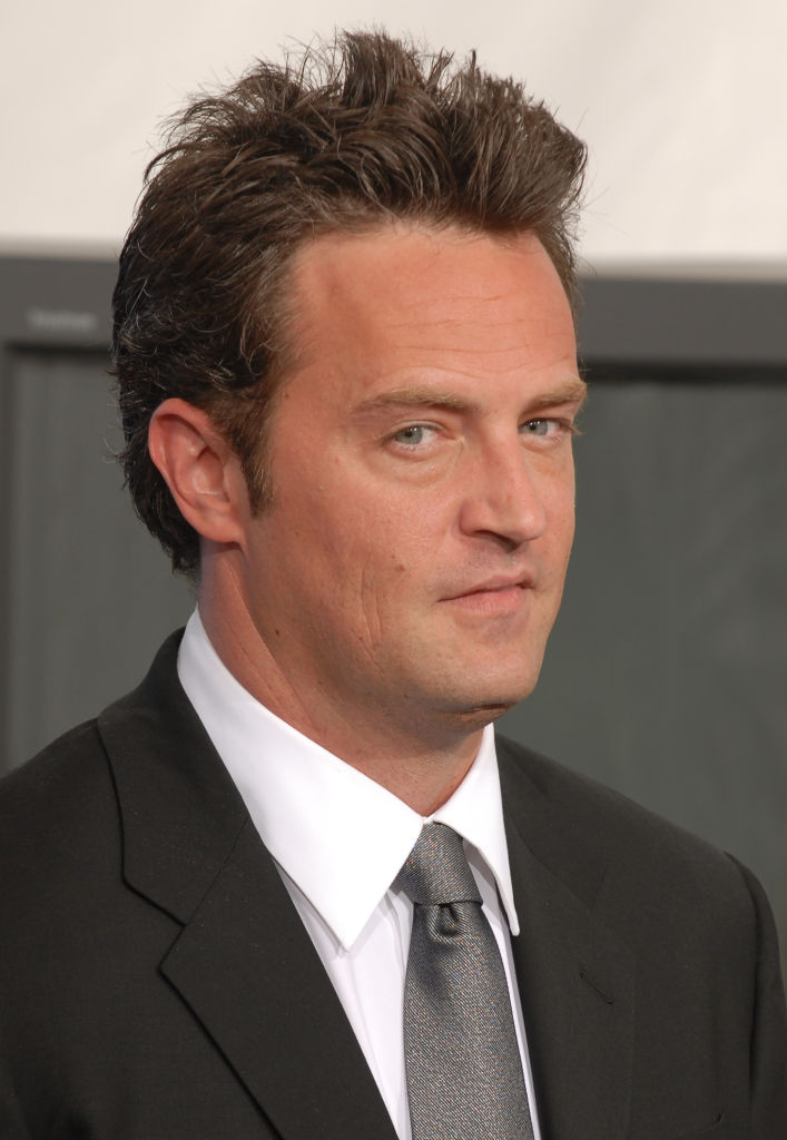 Actor Matthew Perry At Emmy Awards