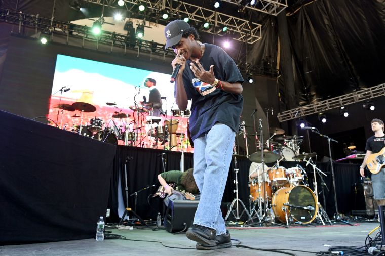 A performance by rap-rocker My Friend Shawn