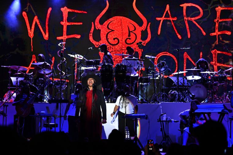 Badu delivering on the first night of two unforgettable sets