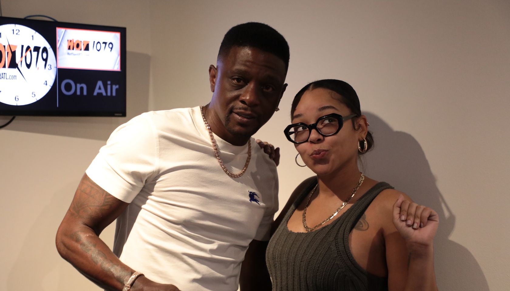 Boosie Co-Host Posted on the Corner (POTC)