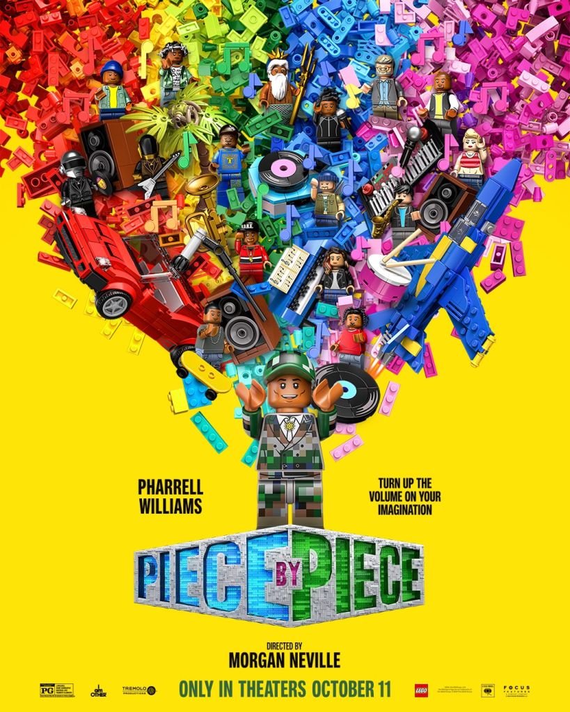 PIECE BY PIECE starring Pharrell Williams