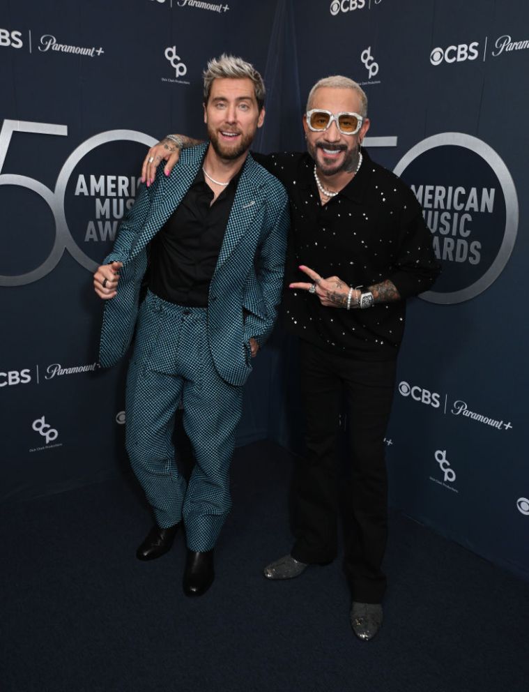 Celebs Celebrated 50 Years of the American Music Awards in Style