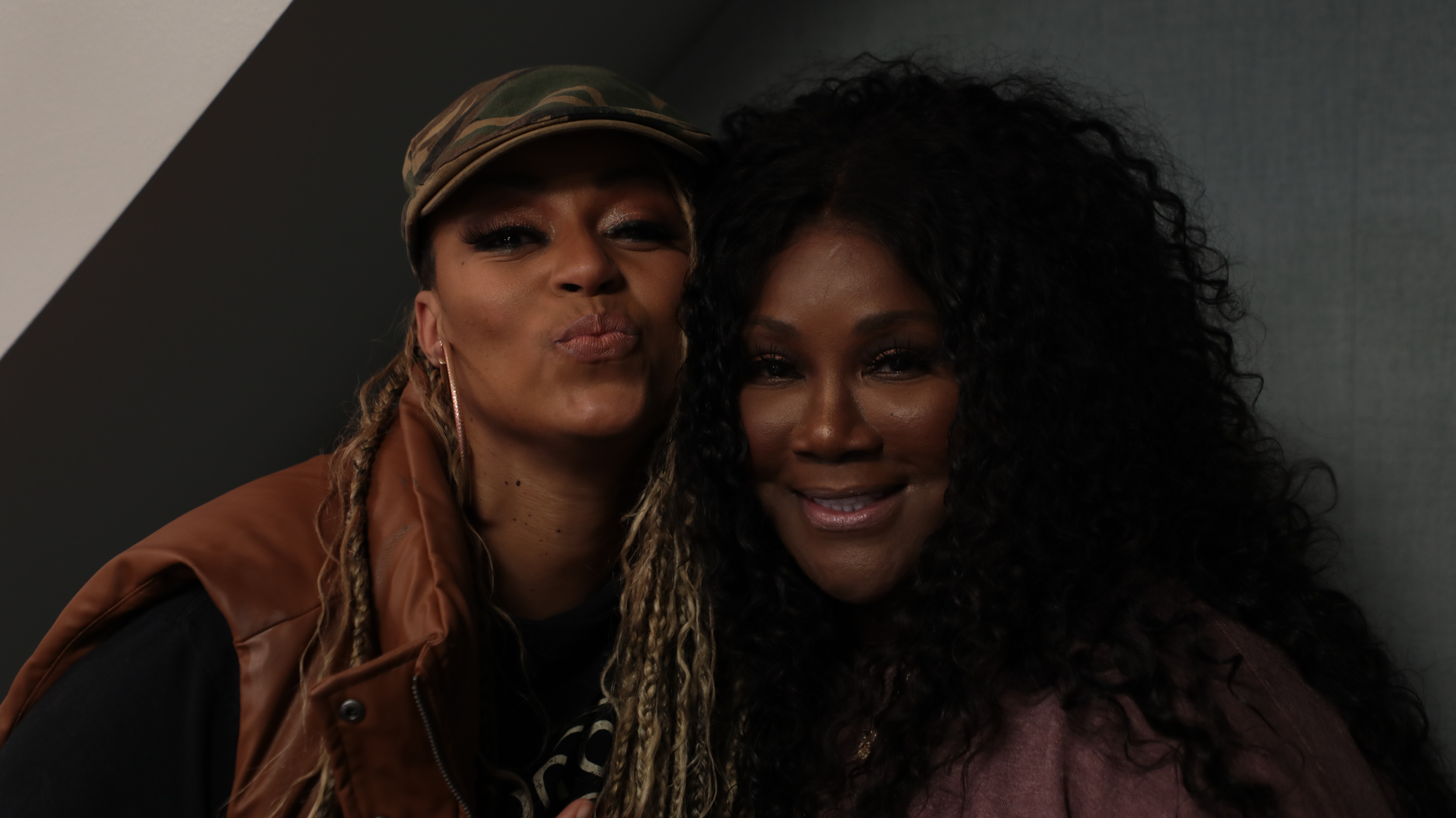 Dr. Juanita Bynum and Darlene McCoy