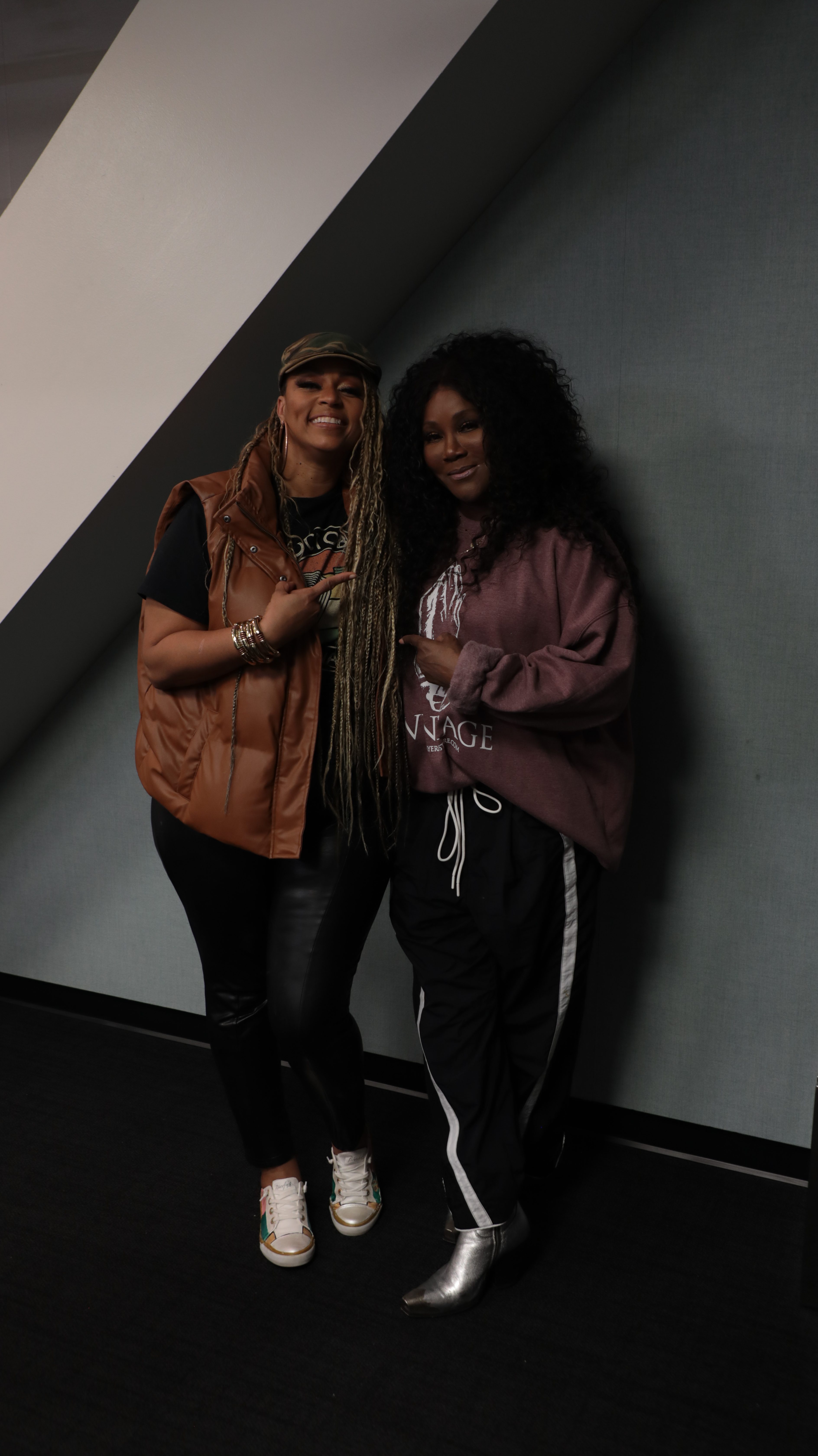Dr. Juanita Bynum and Darlene McCoy