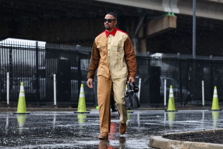 Pictures of Jalen Hurts Looking Good Out of Uniform