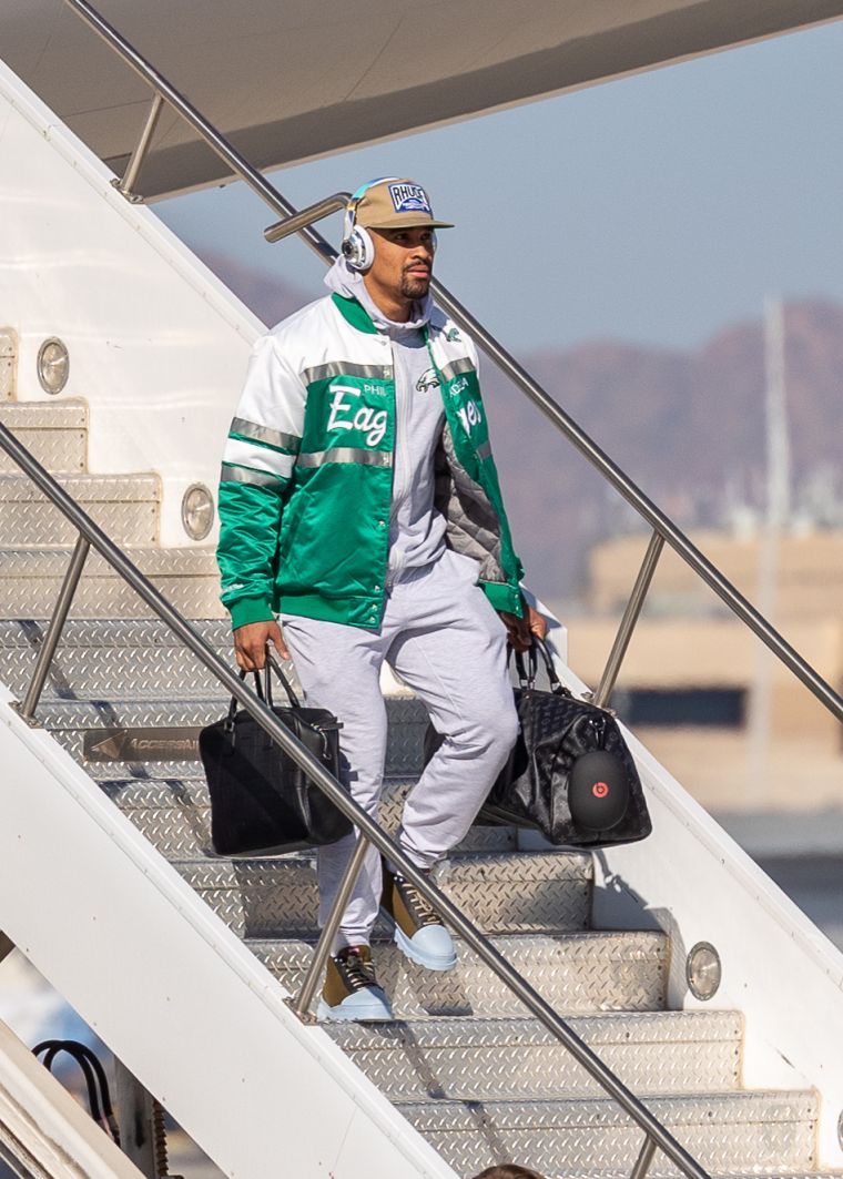 Pictures of Jalen Hurts Looking Good Out of Uniform