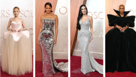 97th Annual Oscars - Arrivals Fashion Collage