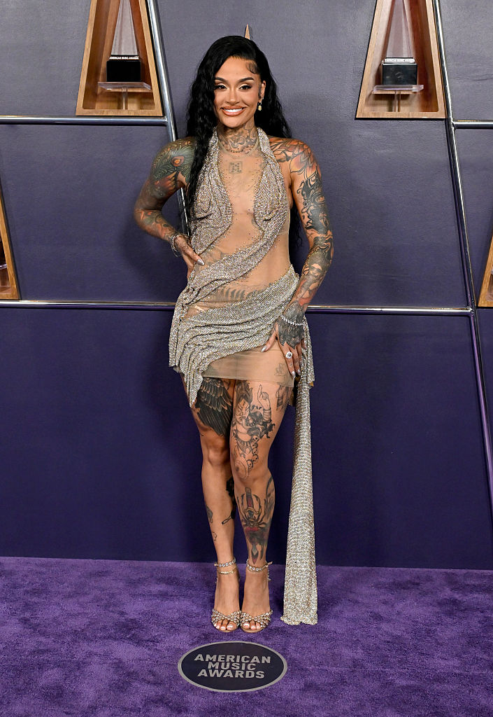 Kehlani at the 2025 American Music Awards
