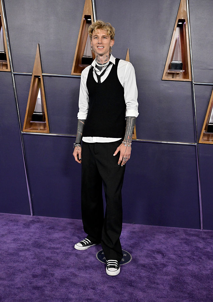 MGK at the 2025 American Music Awards
