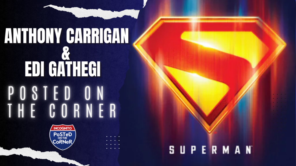 Posted on the Corner Interview graphic for Superman Film