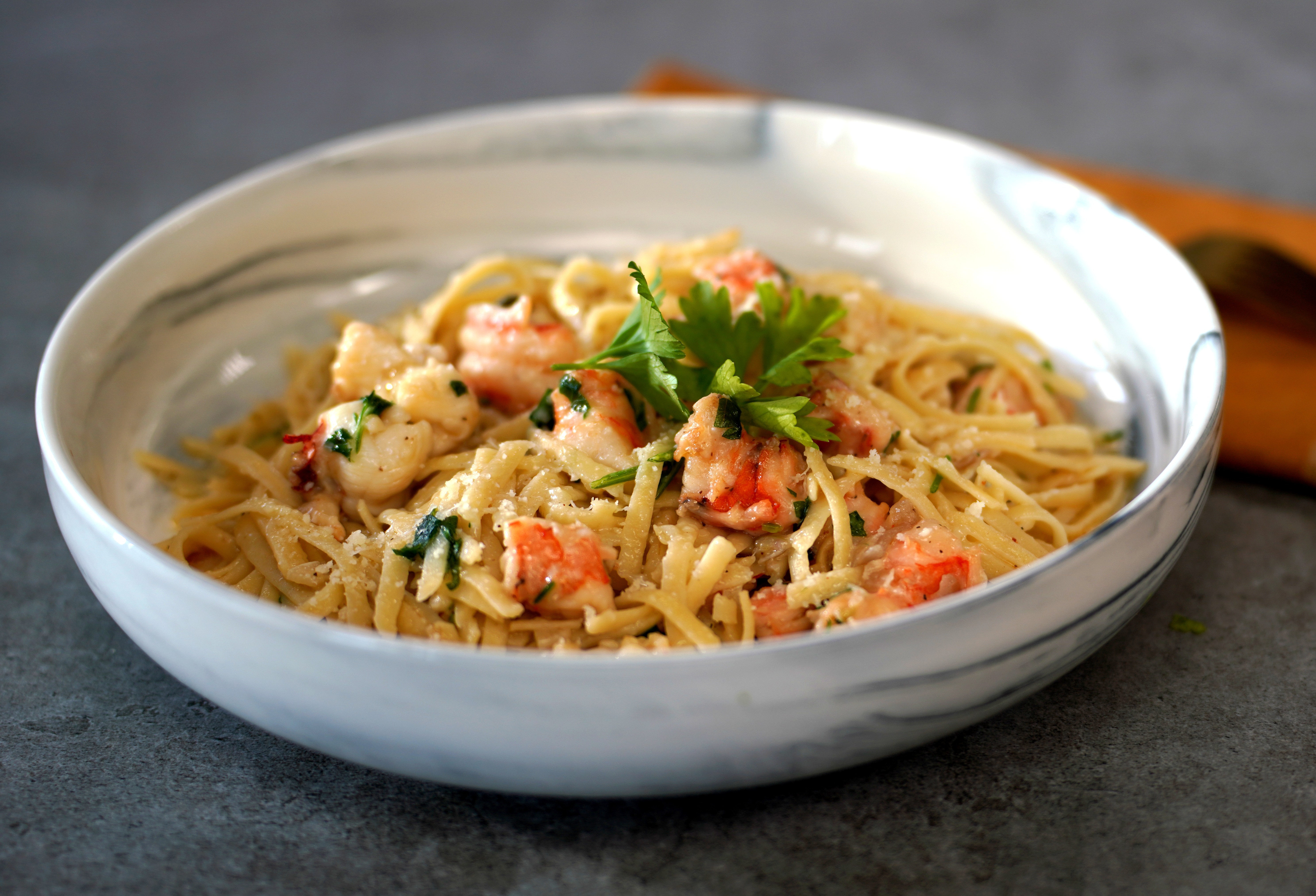 Shrimp and Lobster Scampi