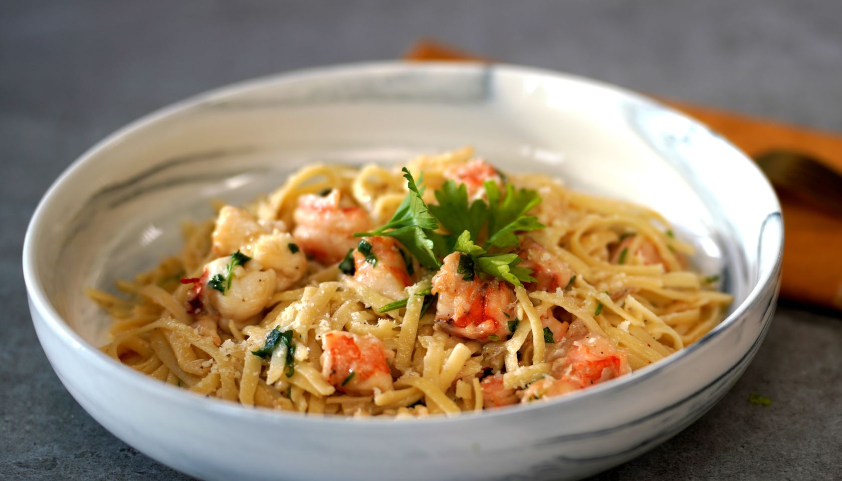 Shrimp and Lobster Scampi