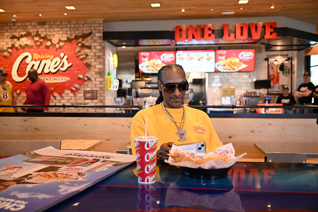 Snoop Dogg Works Surprise "Shift" at Raising Cane's in Vegas Ahead of National Chicken Finger Day on July 27
