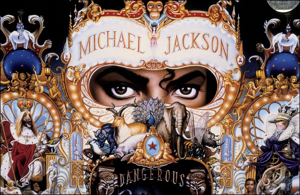 Michael Jacksons Record 'Dangerous' In France On November 21, 1991.