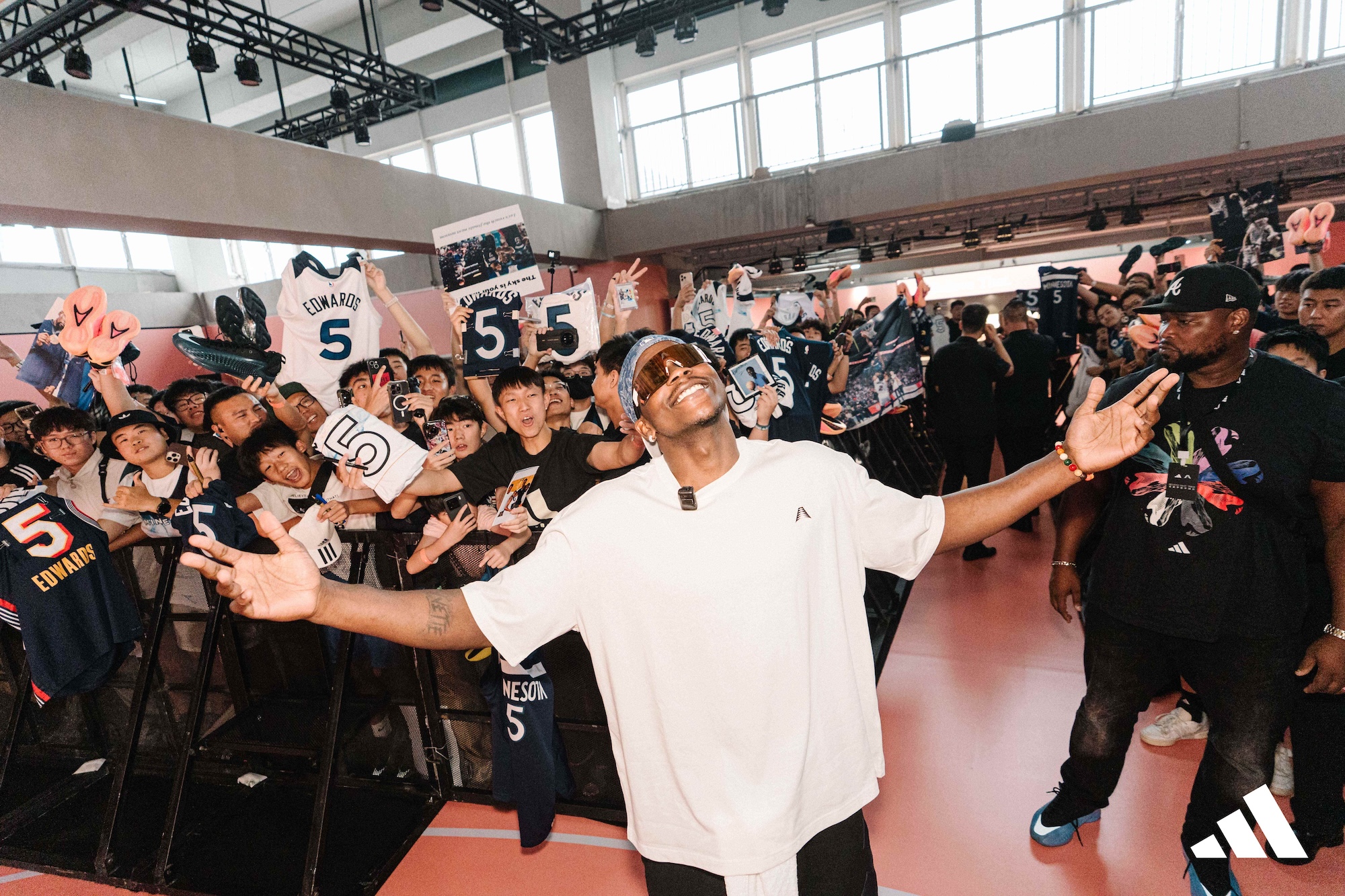 Anthony Edwards x adidas Basketball "Believe That. China Tour" (Aug 21–28, 2025)
