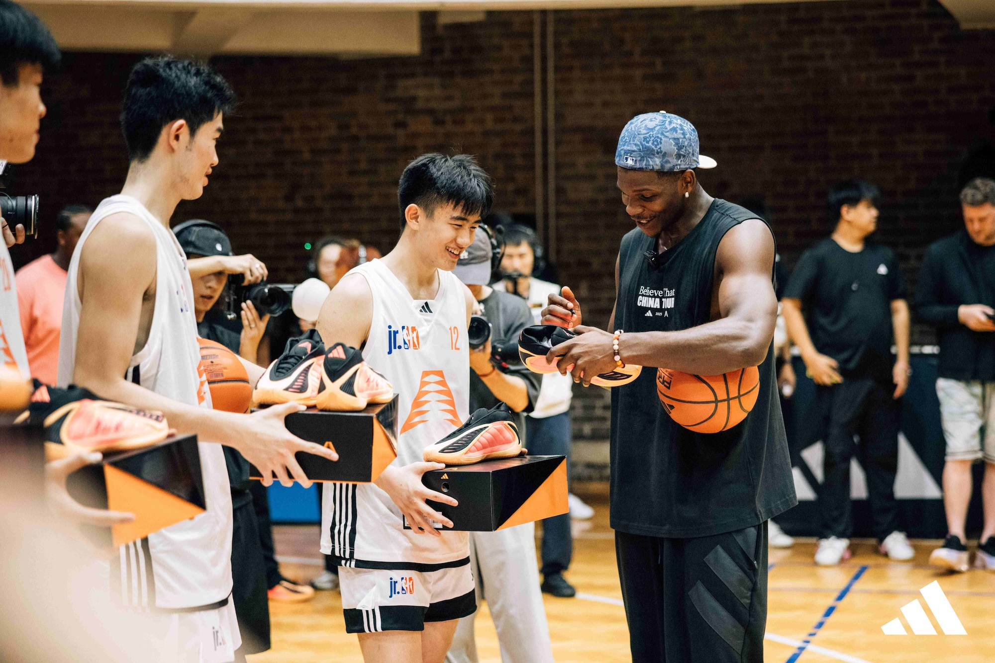 Anthony Edwards x adidas Basketball "Believe That. China Tour" (Aug 21–28, 2025)