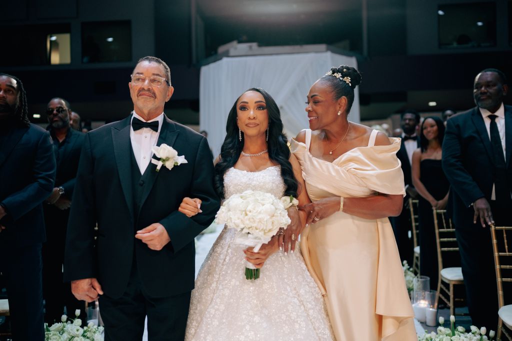 Presenting the Bride - Parents Larry Joseph Woods, Sr. and Gwenevere Dale Woods