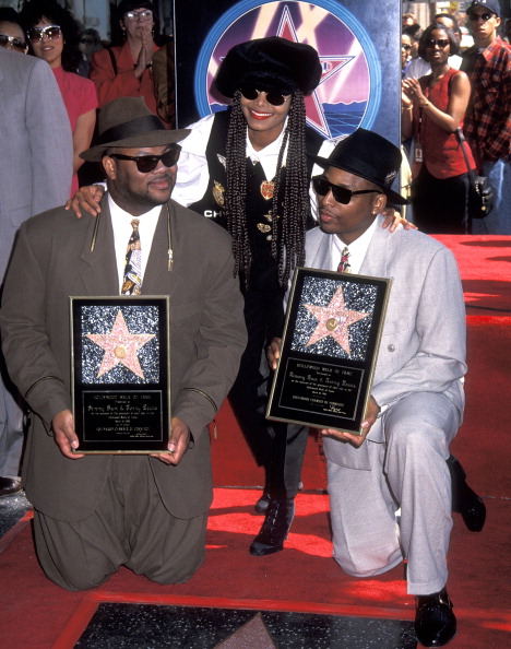 James "Jimmy Jam" Harris and Terry Lewis Receive a Hollywood Walk of Fame Star