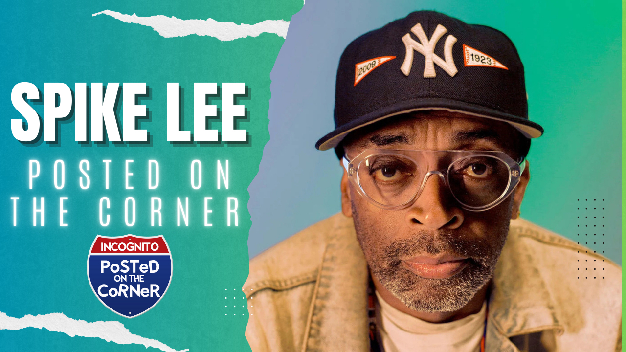 Posted On The Corner Interview Graphic for Spike Lee