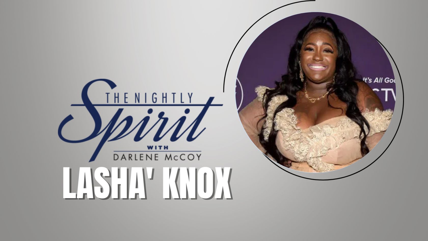 Lasha Knox Shares Her Testimony on Trusting God within the Storm Lasha Knox Shares Her Testimony on Trusting God within the Storm