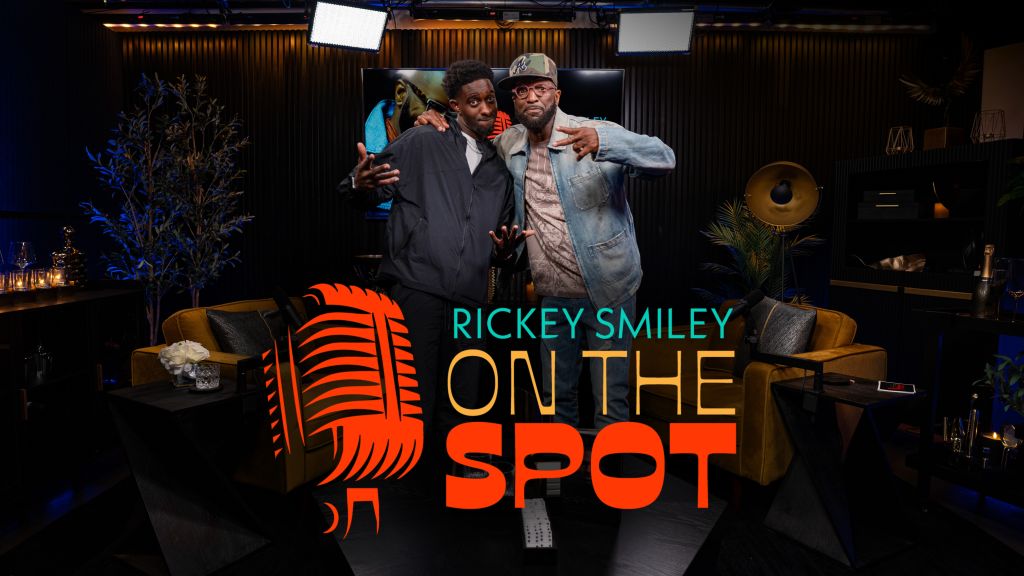 Rickey Smiley & Desi Banks on the Rickey Smiley On The Spot podcast