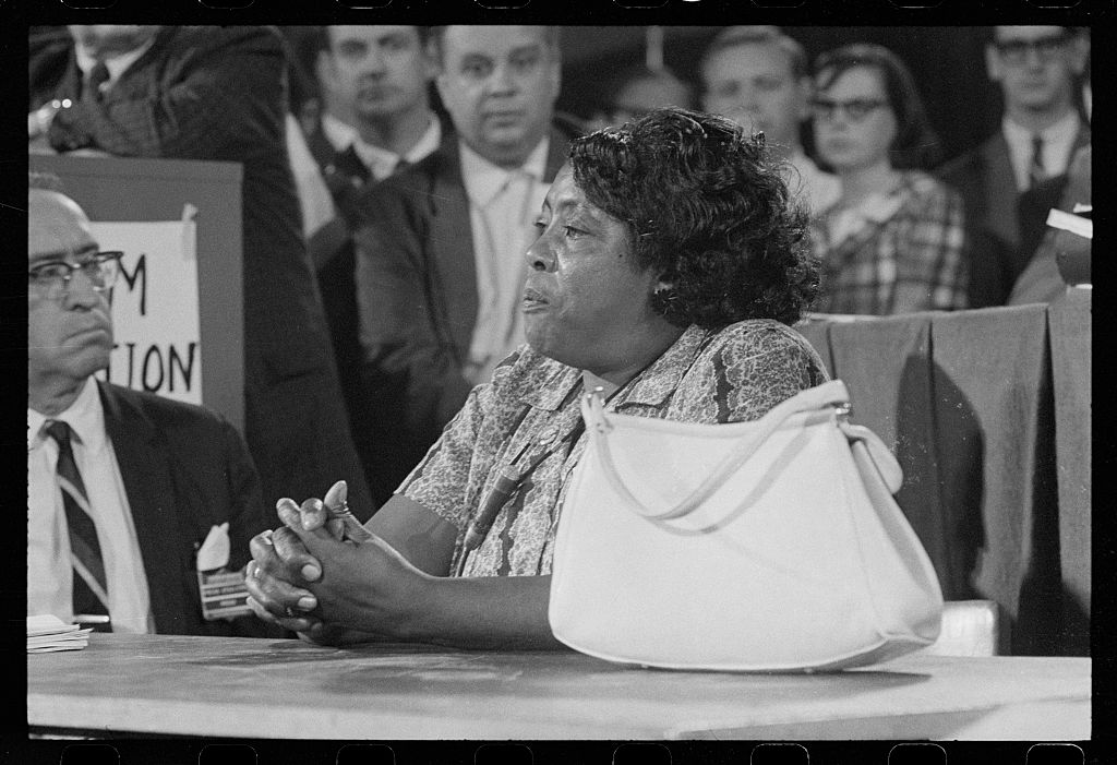Fannie Lou Hamer At The 1964 Democratic National Convention