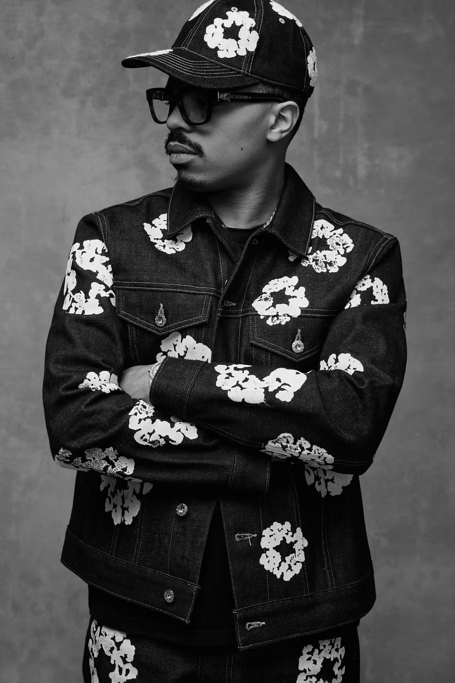 Ms. Lauryn Hill And Her Children Model DENIM TEARS DENIM SS26 Campaign