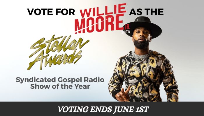 Willie Moore Jr 2026 Stellar Awards Round 1 Graphic