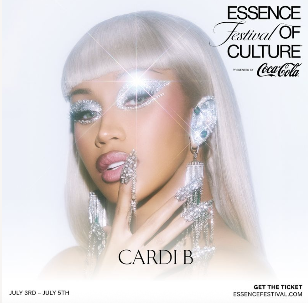 Cardi B for Essence Festival
