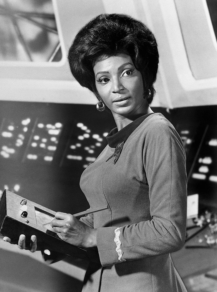 Nichelle Nichols as Lt. Uhura