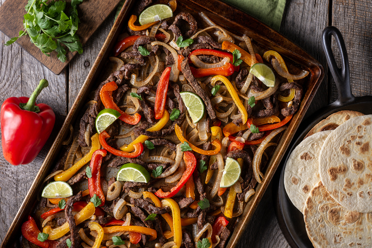 Sheet Pan Fajitas