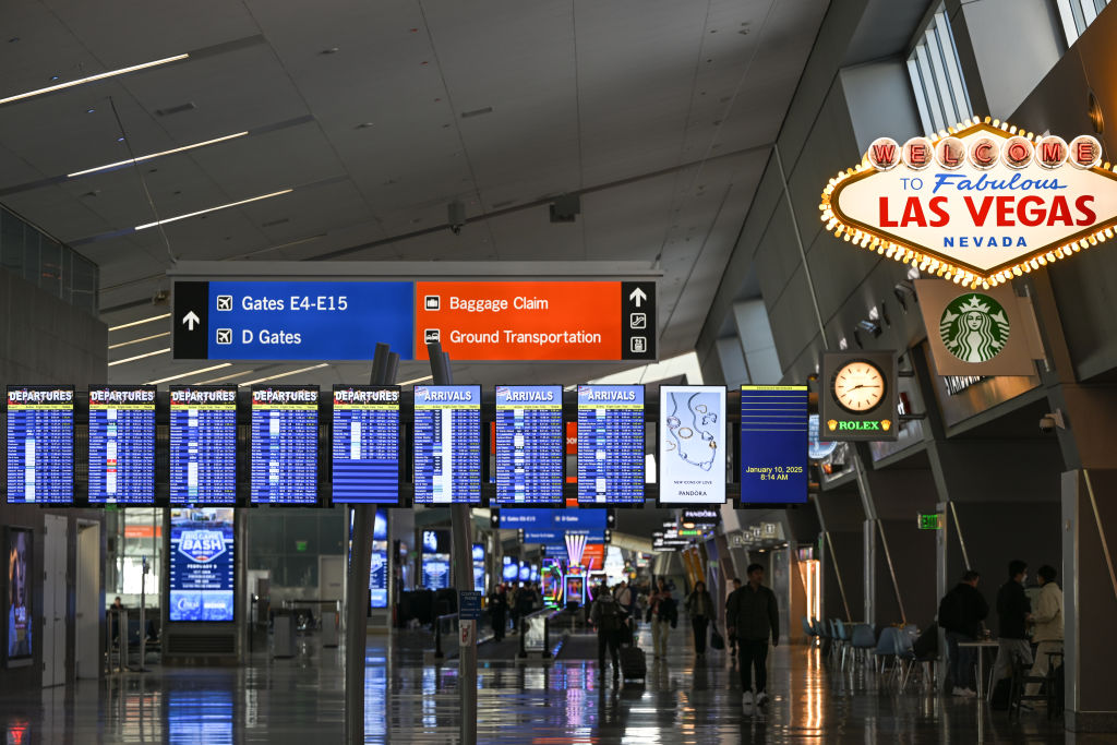 Harry Reid International Airport In Las Vegas